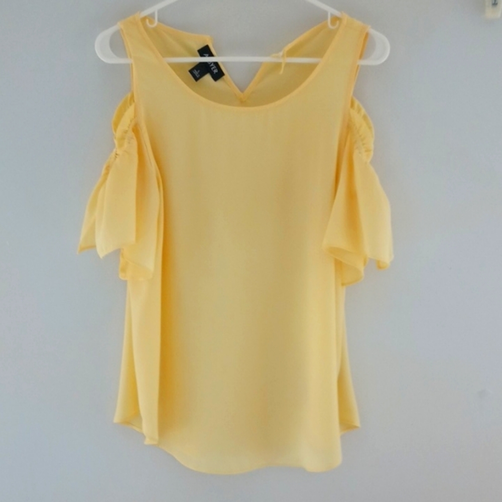 Elegant Yellow Women's Top